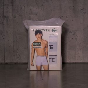 Lacoste Boxer Brief (White) 3pcs