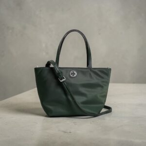 TORY BURCH MINI TOTE BASIL BAG