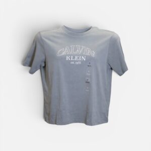 Calvin Klein Boxy Fit Tee – Soft Sage Green