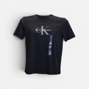 Calvin Klein Classic Logo Tee – Black