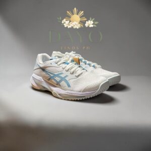 ASICS - Solution Speed FF 4 OC (White / Saba Blue)